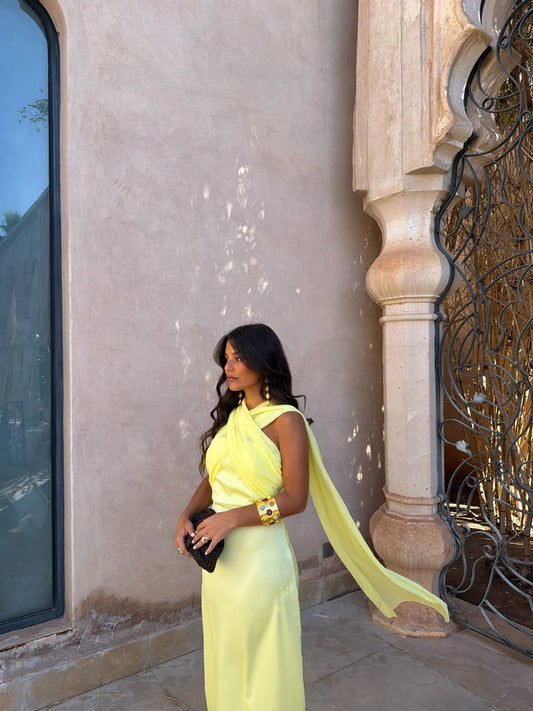 Triana / Vestido en amarillo