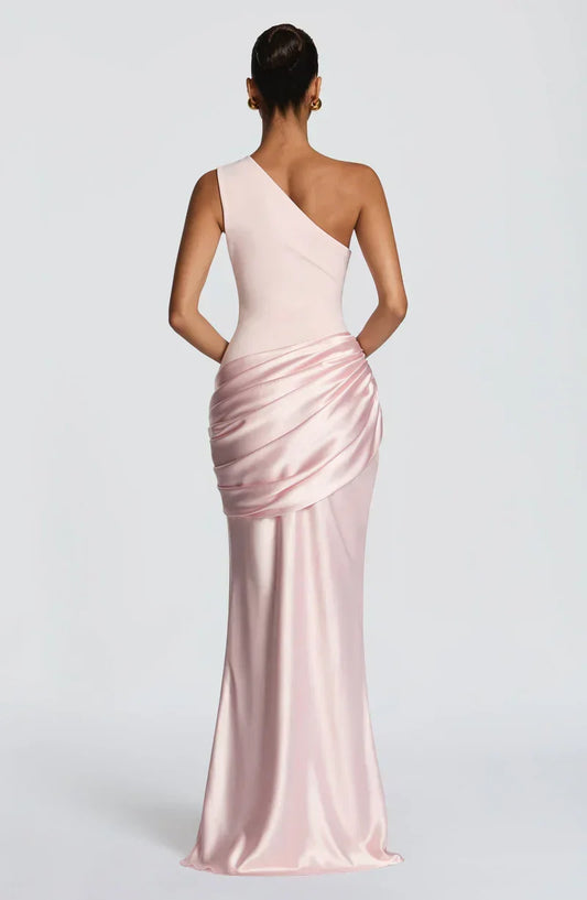 EMMA SATIN DRESS