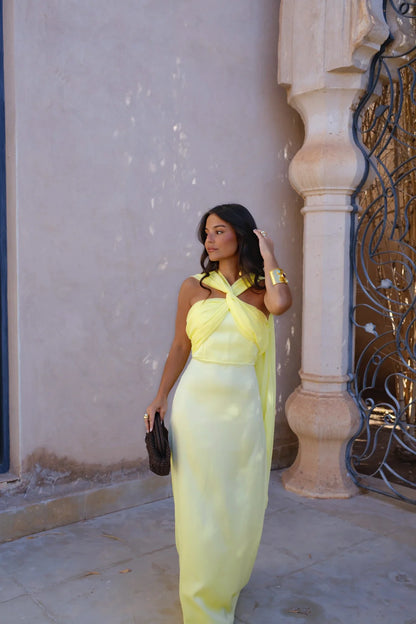 Triana / Vestido en amarillo