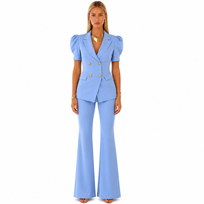 Conjunto Elegante de Primavera-Verano