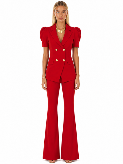 Conjunto Elegante de Primavera-Verano