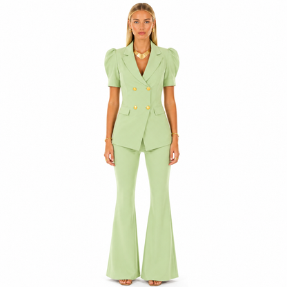 Conjunto Elegante de Primavera-Verano