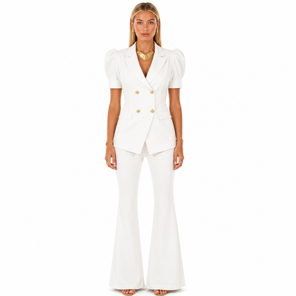 Conjunto Elegante de Primavera-Verano