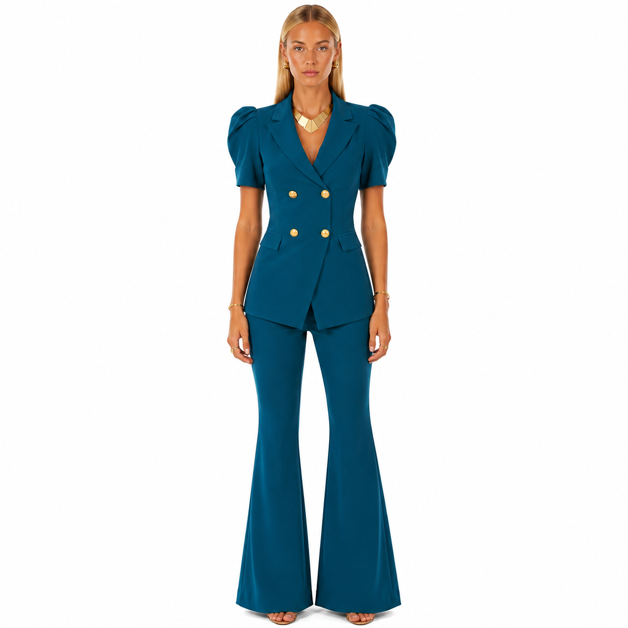 Conjunto Elegante de Primavera-Verano
