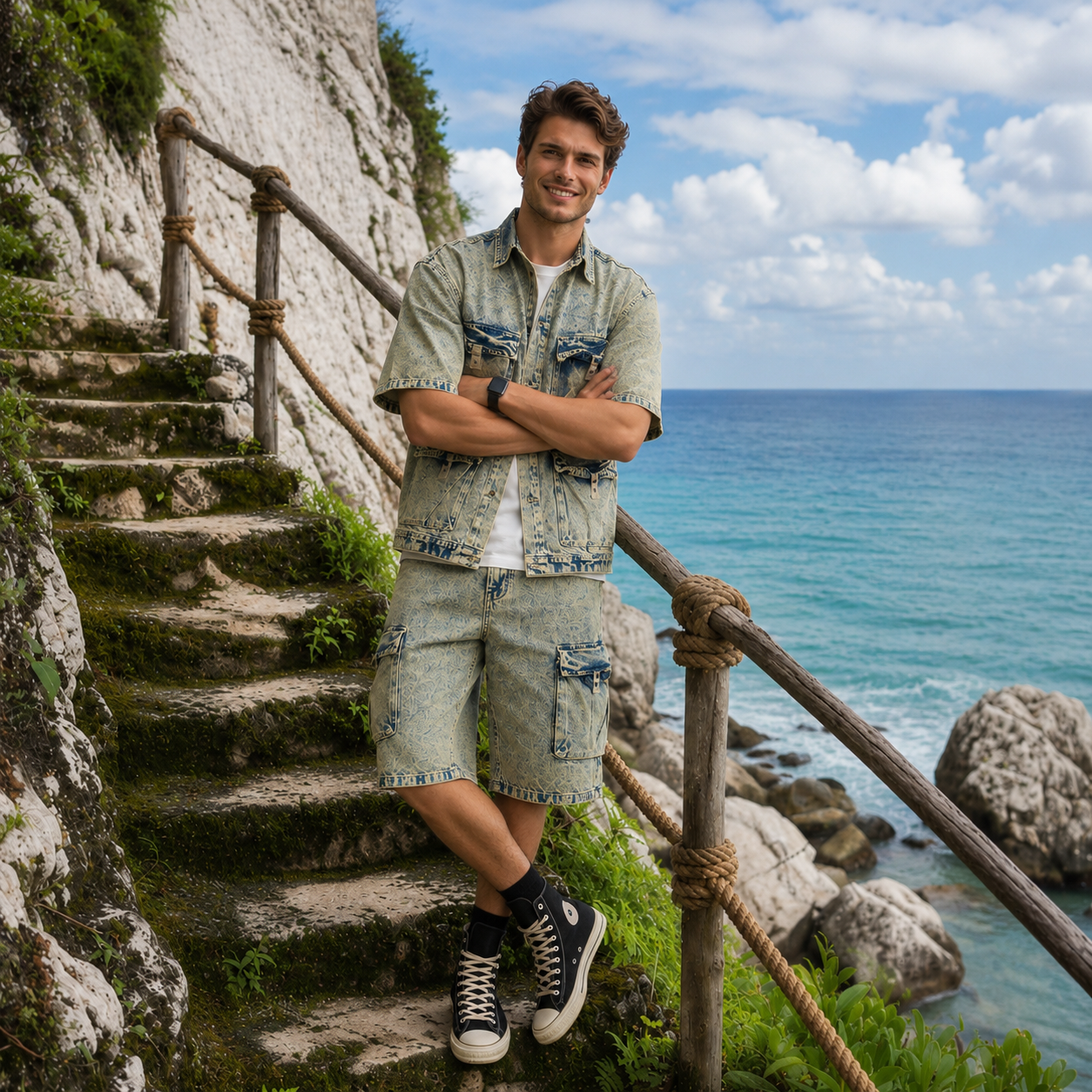 Coordset Full Pocket Sabbiato