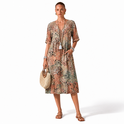Vestido Vaporoso de Verano con Corte Favorecedor