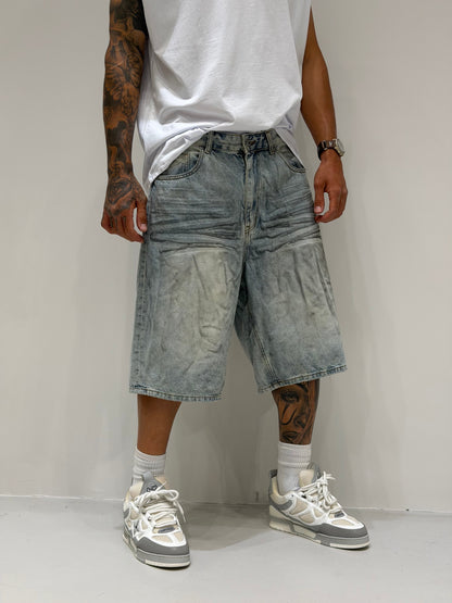 Bermuda Denim Marmorizzato
