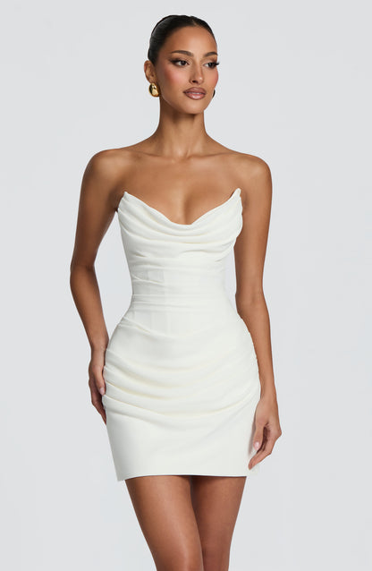 Lauren Mini Dress - Ivory