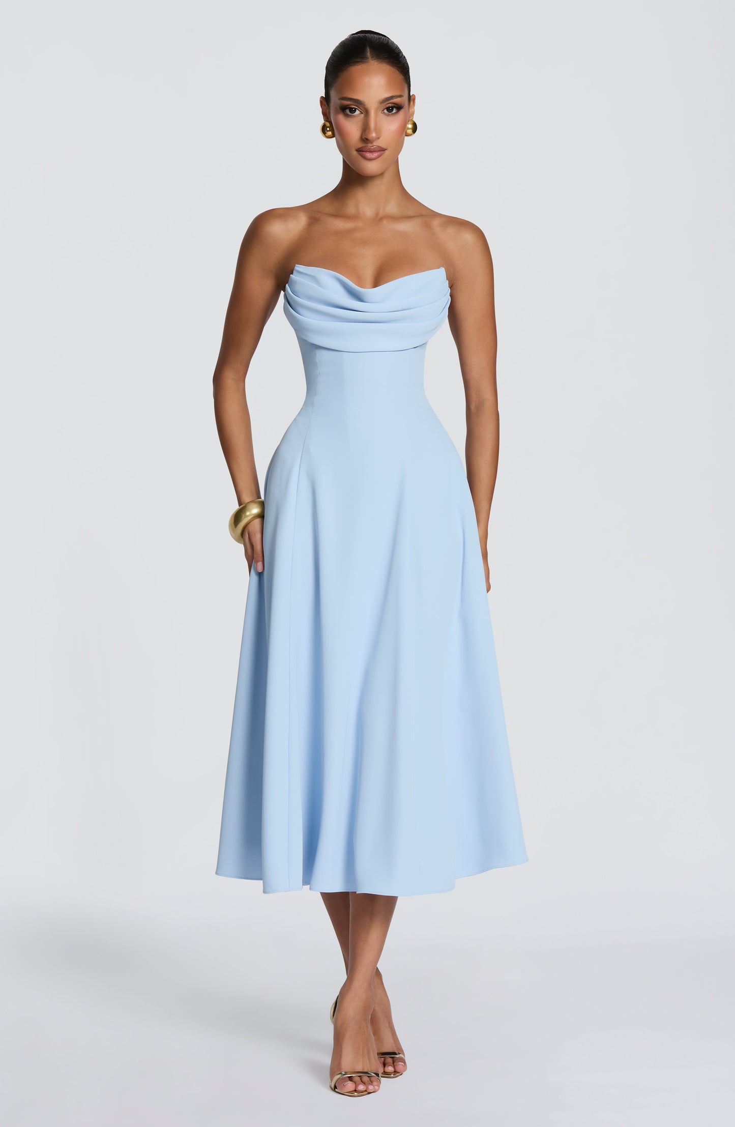 Marlowe Midi Dress - Glacier Blue