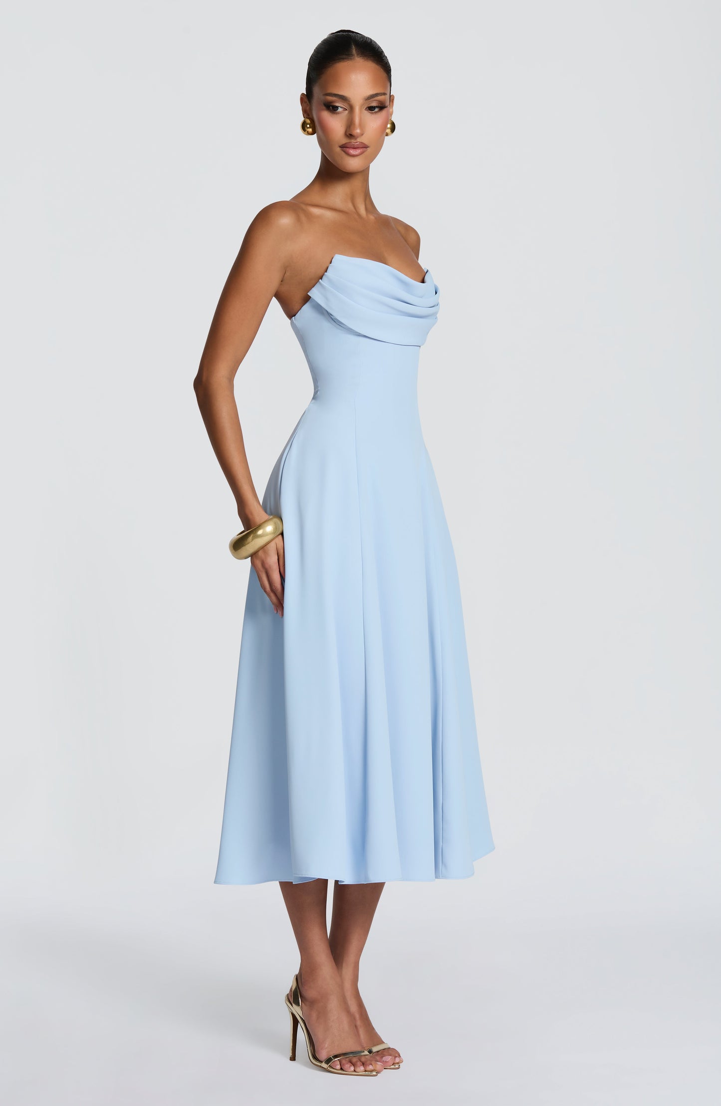 Marlowe Midi Dress - Glacier Blue