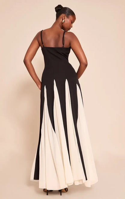 LYNDA CONTRAST SLIP DRESS