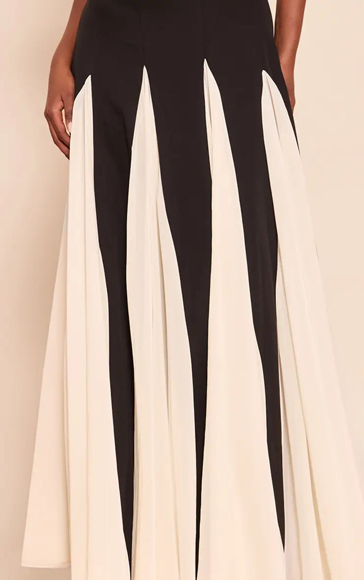 LYNDA CONTRAST SLIP DRESS