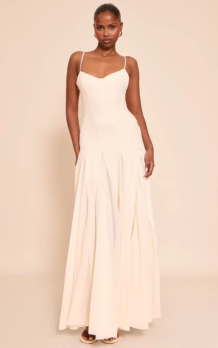 LYNDA CONTRAST SLIP DRESS