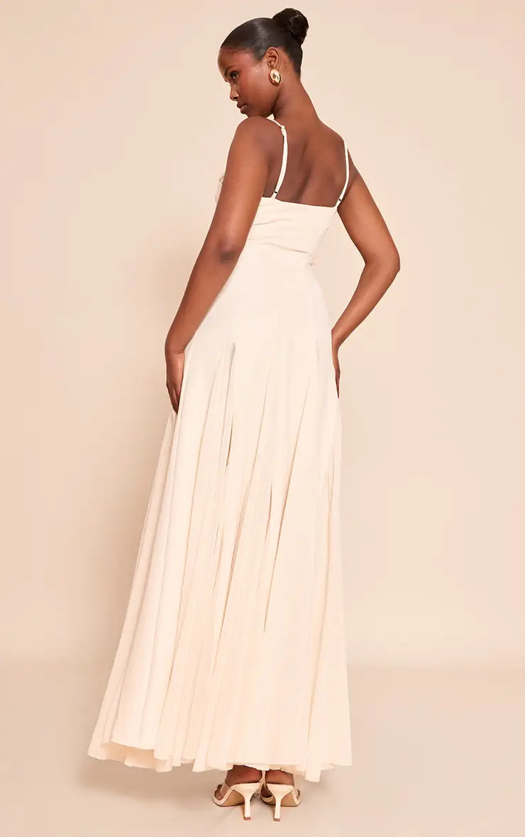 LYNDA CONTRAST SLIP DRESS