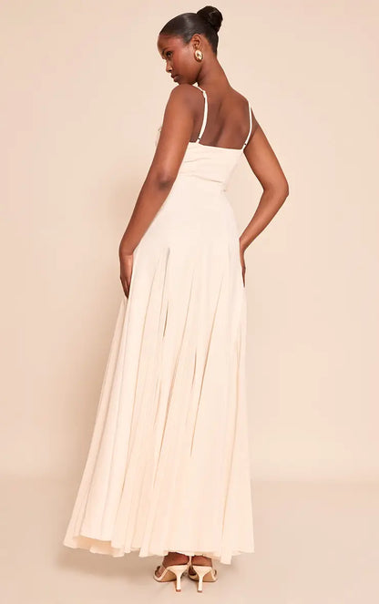 LYNDA CONTRAST SLIP DRESS
