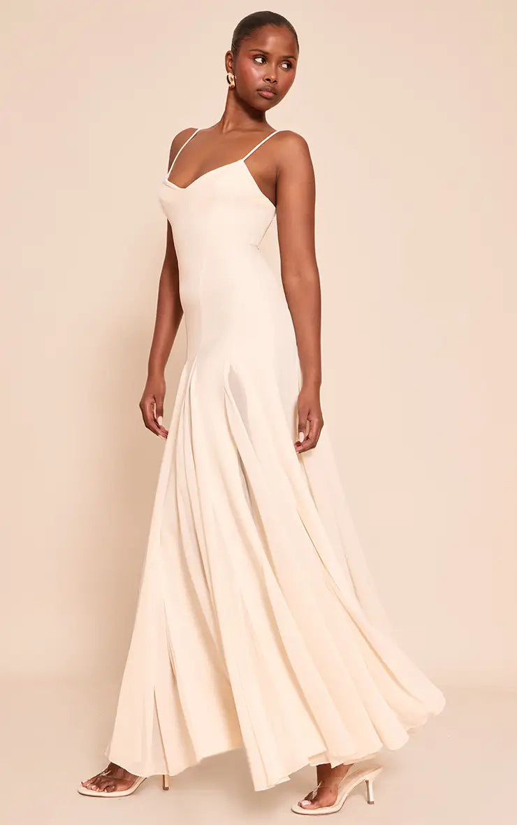 LYNDA CONTRAST SLIP DRESS