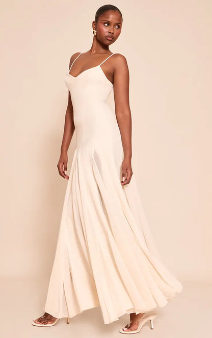 LYNDA CONTRAST SLIP DRESS