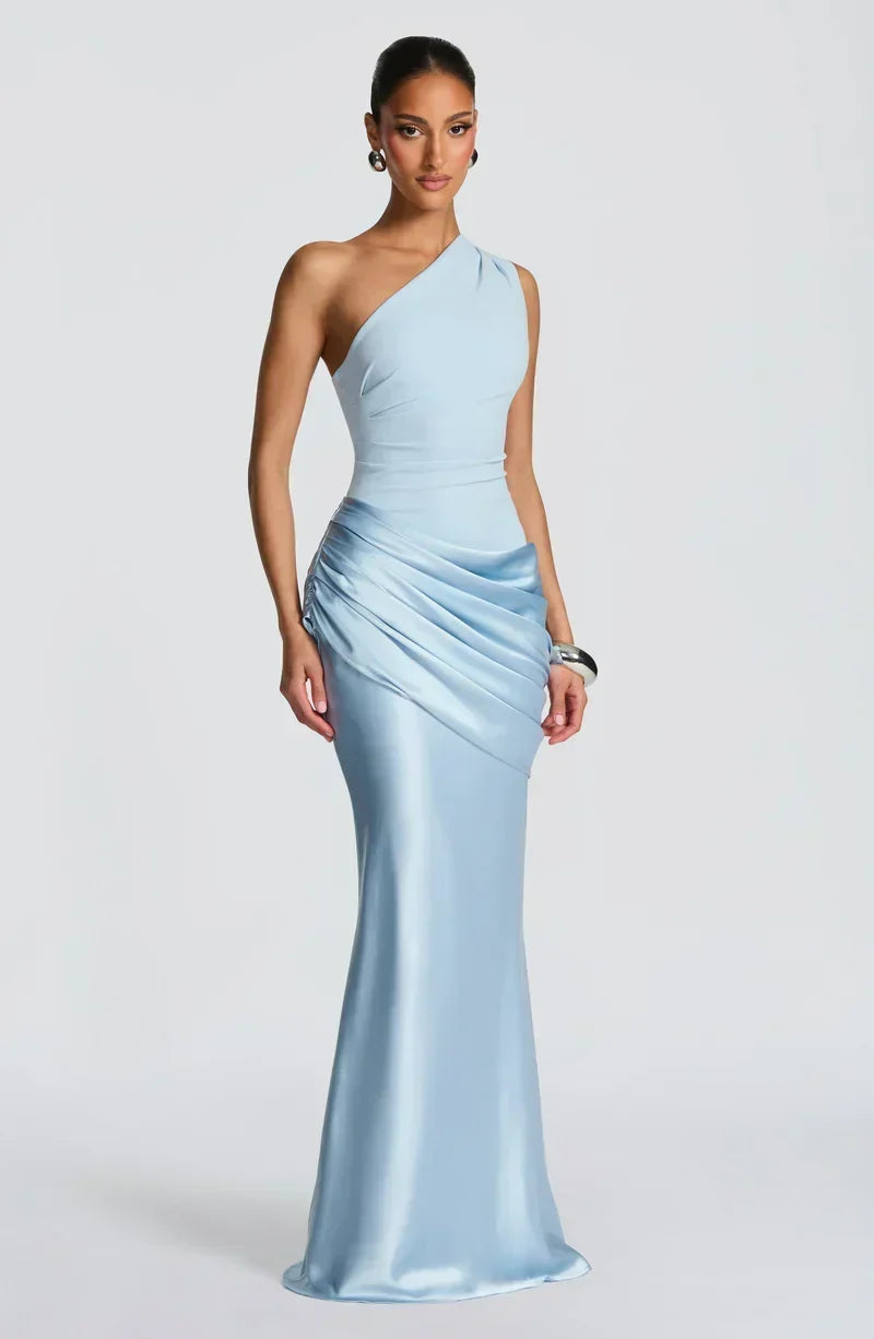 EMMA SATIN DRESS