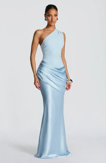 EMMA SATIN DRESS