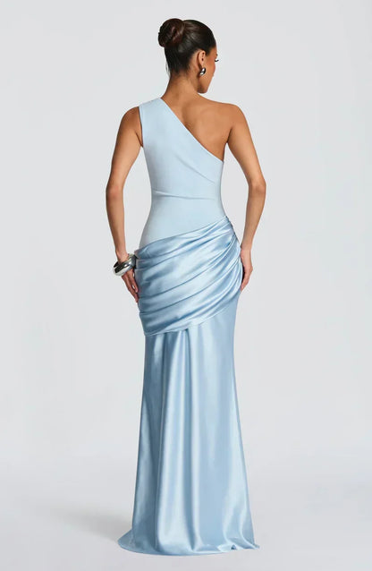 EMMA SATIN DRESS