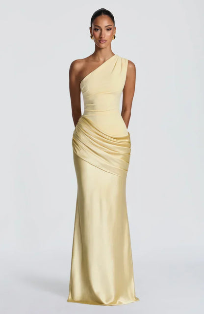 EMMA SATIN DRESS