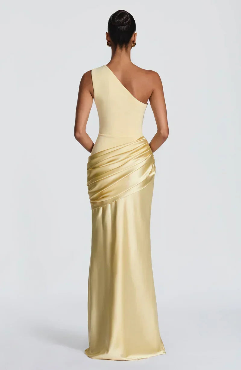 EMMA SATIN DRESS