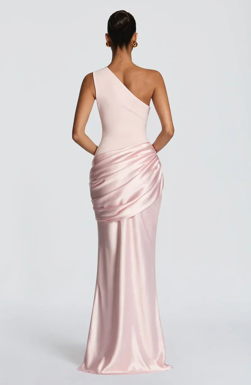 EMMA SATIN DRESS