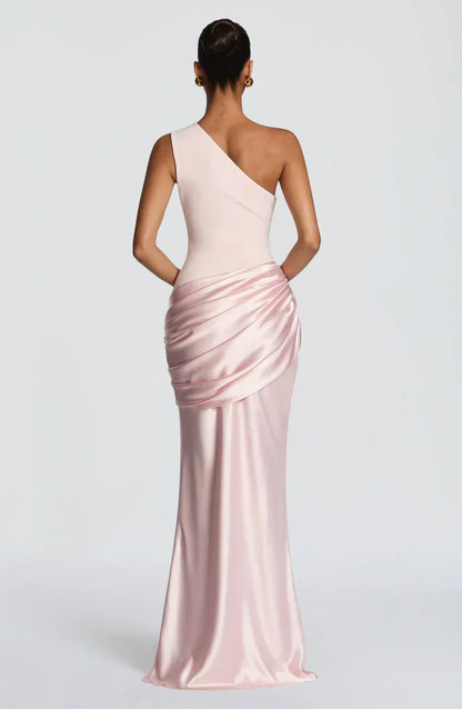 EMMA SATIN DRESS